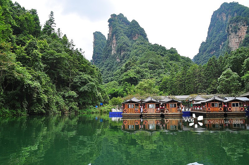 宝峰湖风光图片素材