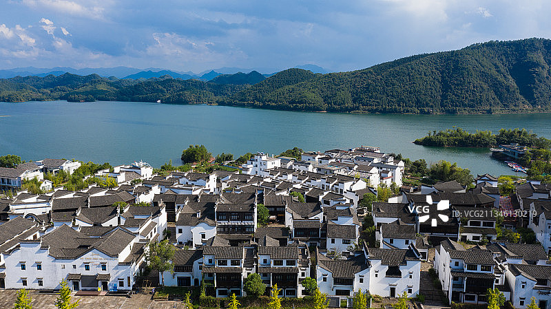 浙江杭州千岛湖文渊狮城图片素材
