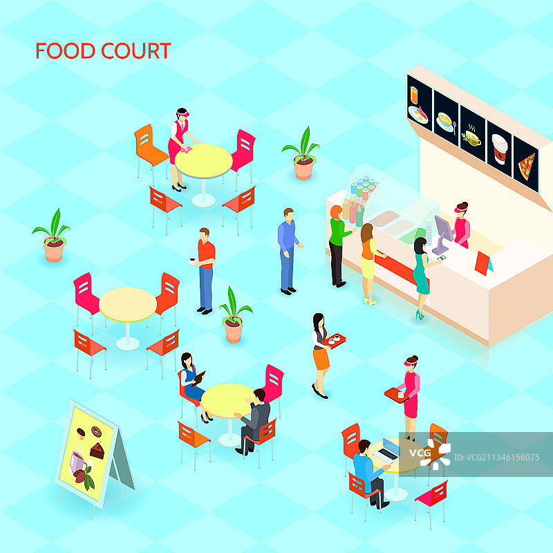 2.5D快餐图标合集图片素材