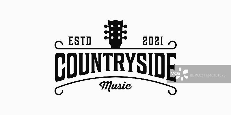 乡村音乐复古风图片素材