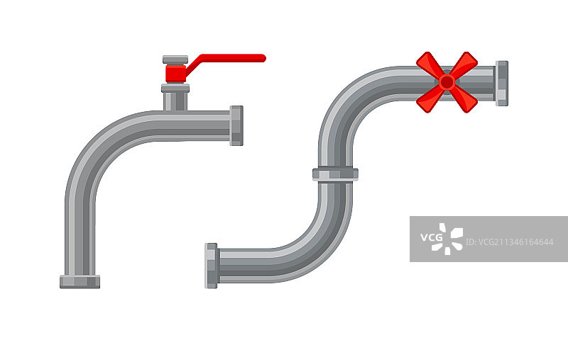 用于连接直管段的管件或接头图片素材