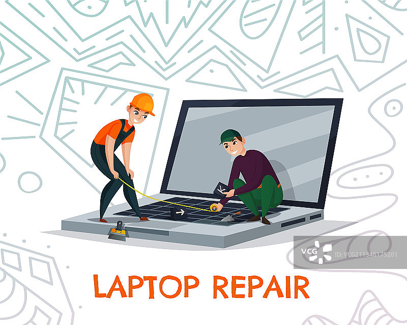 笔记本电脑维修图片素材
