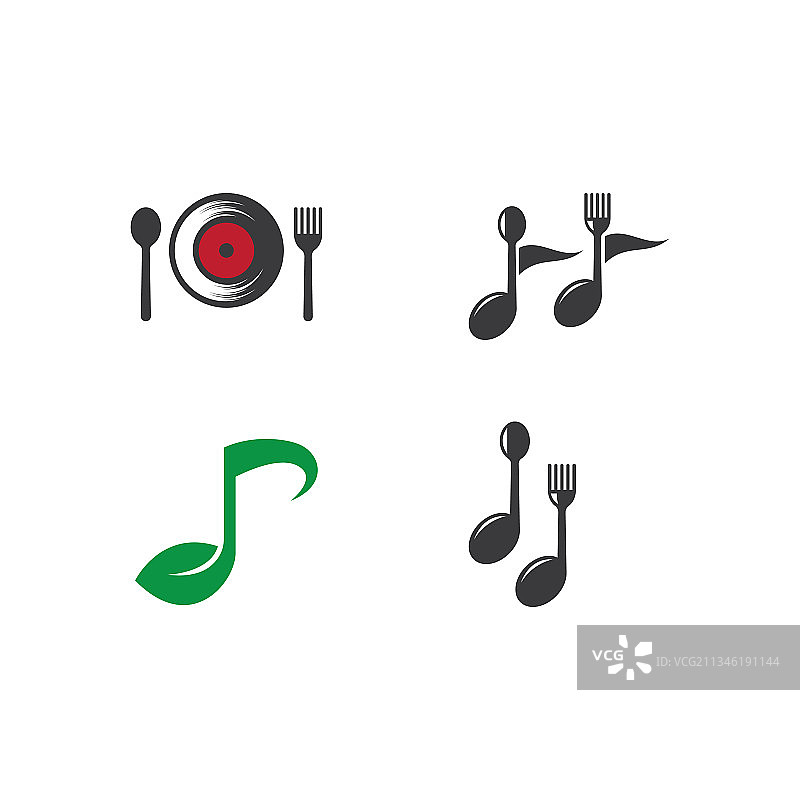 音乐美食图片素材