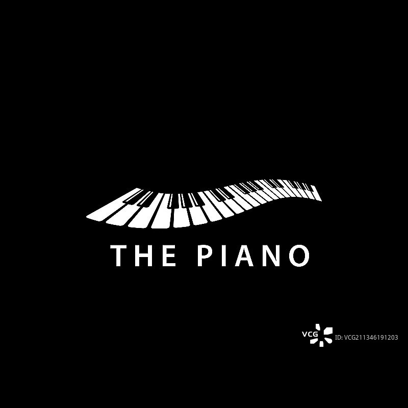 钢琴插图图片素材