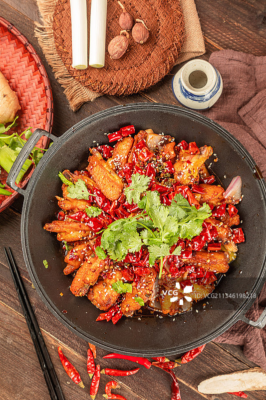 麻辣干锅图片素材