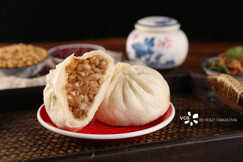 包子早餐早点图片素材