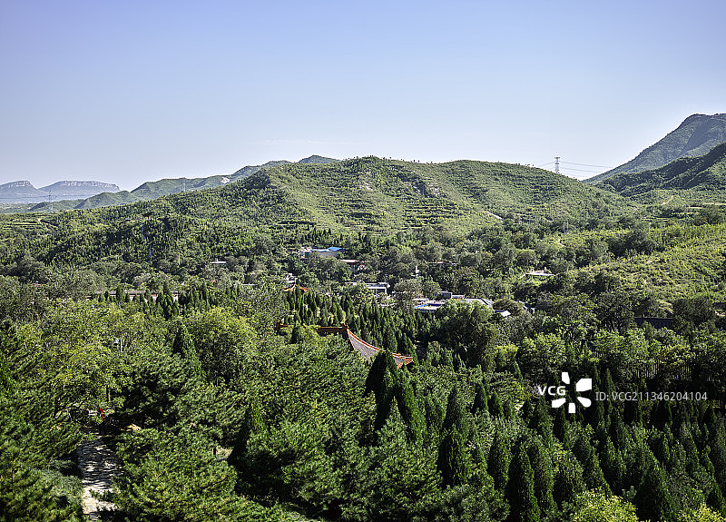 20180906中国 河北省 邢台市 内丘县 扁鹊庙图片素材