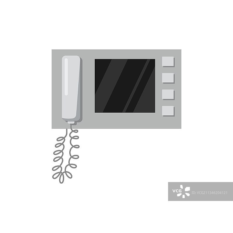 对讲通信和监控设备图片素材