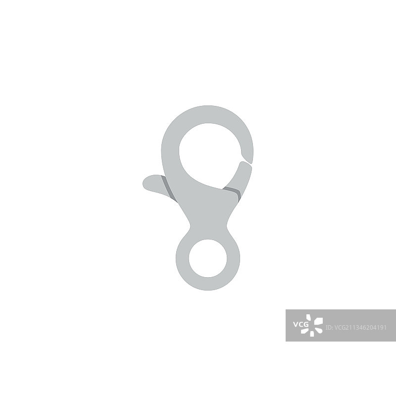 金属登山扣图片素材