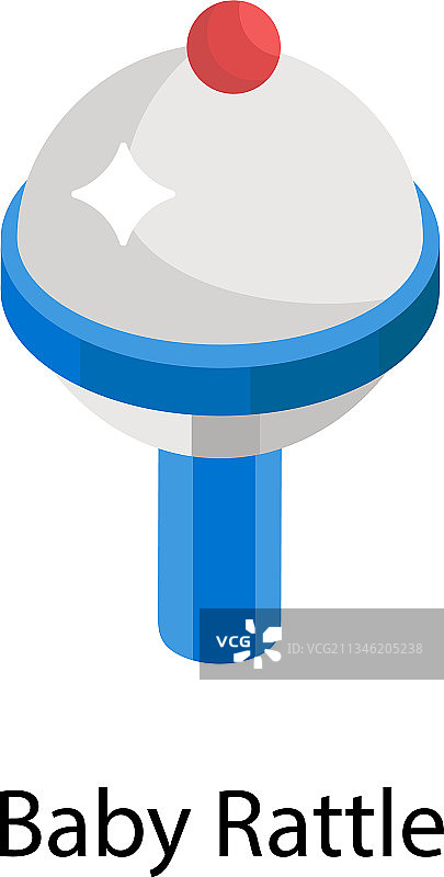 婴儿摇铃图片素材