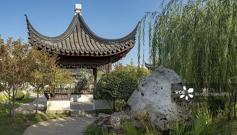 银川绿博园图片素材