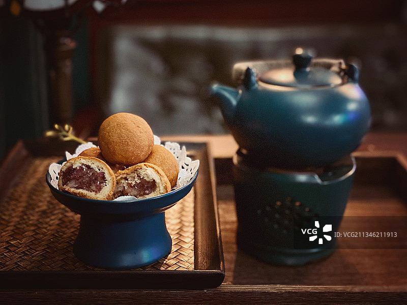 云腿月饼图片素材