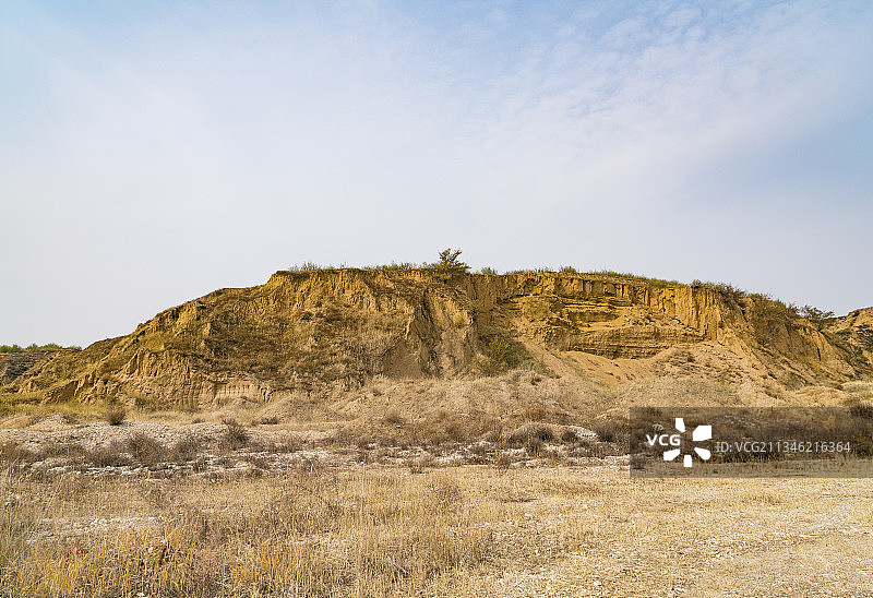 20181020中国 河北省 阳原县 地貌环境图片素材