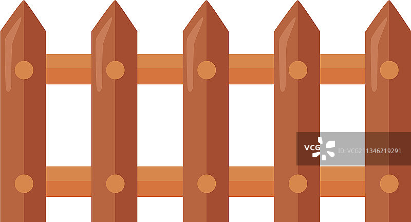 花园木栅栏图片素材