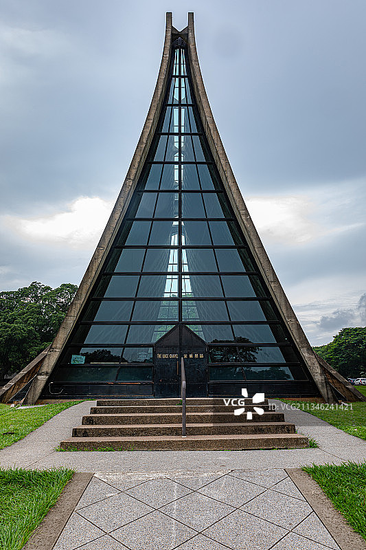 中国台湾省台中东海大学路思义教堂图片素材