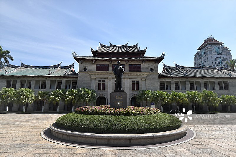 福建厦门百年厦大风光图片素材