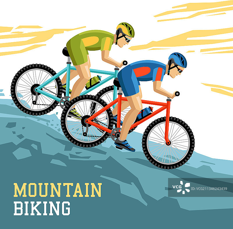 山地自行车图片素材