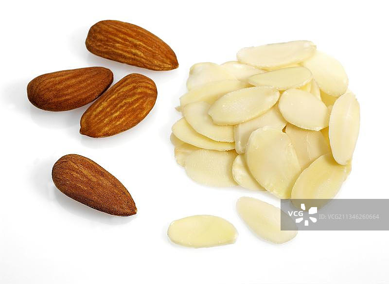 杏仁干图片素材