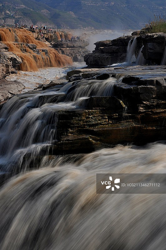 壮美壶口瀑布图片素材