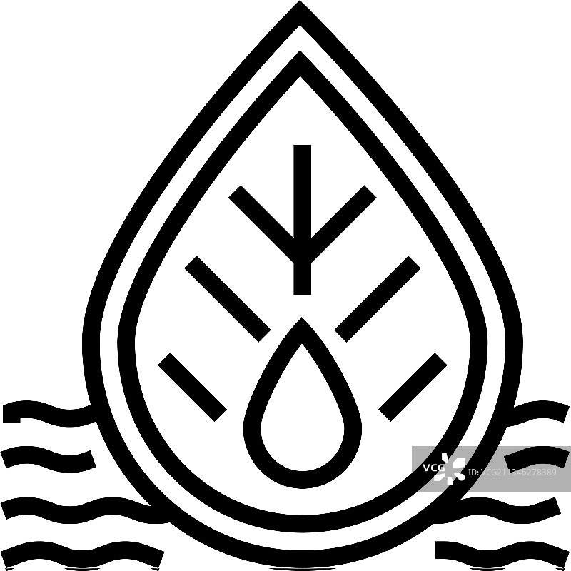 劣质废水及周边水域图片素材