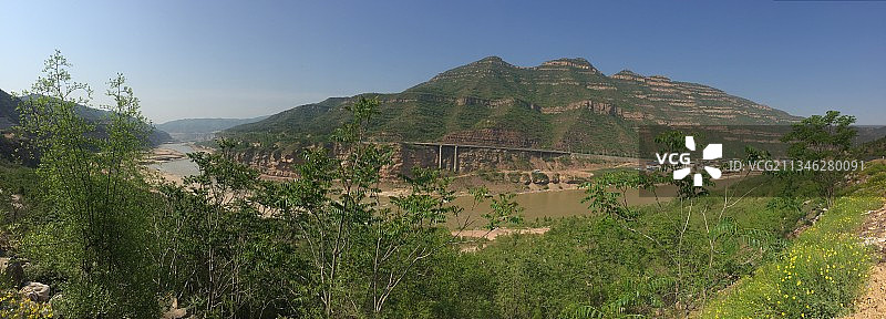 黄河晋陕峡谷生态美图片素材