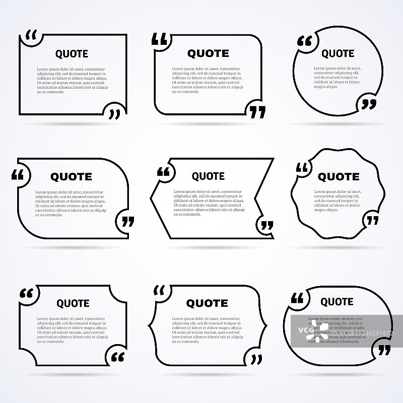 永恒的智慧语录图标合集图片素材