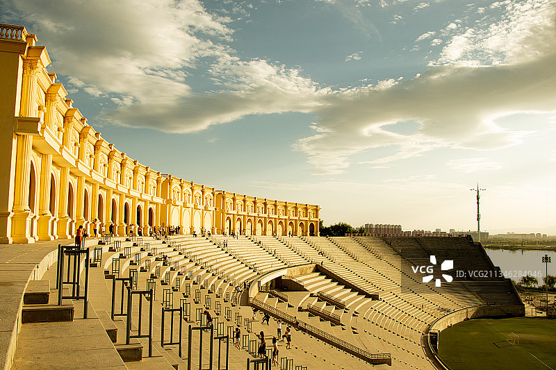 银川 览山公园图片素材
