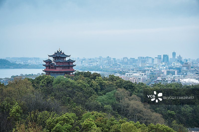 杭州城隍阁风光图片素材
