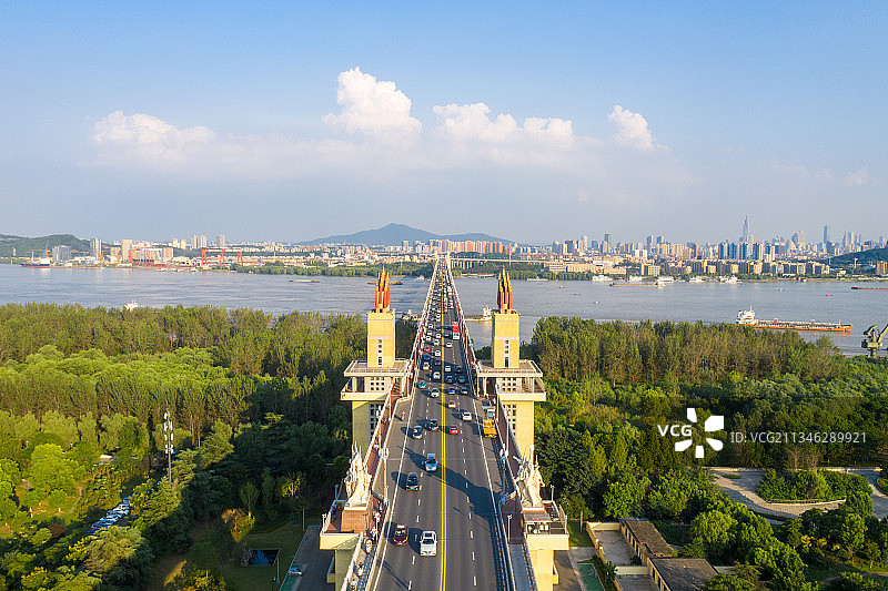 南京长江大桥图片素材