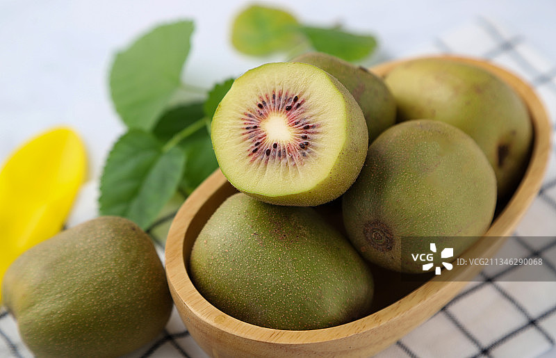 红心猕猴桃图片素材