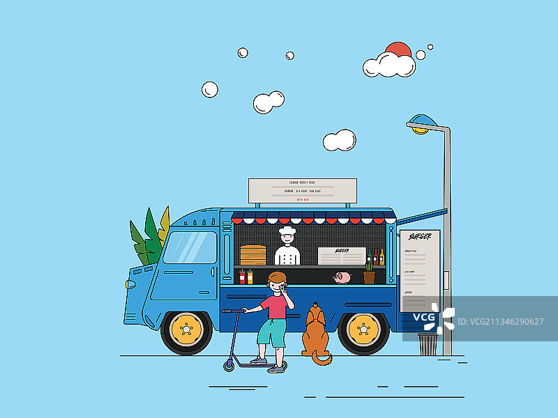 街边小吃图片素材