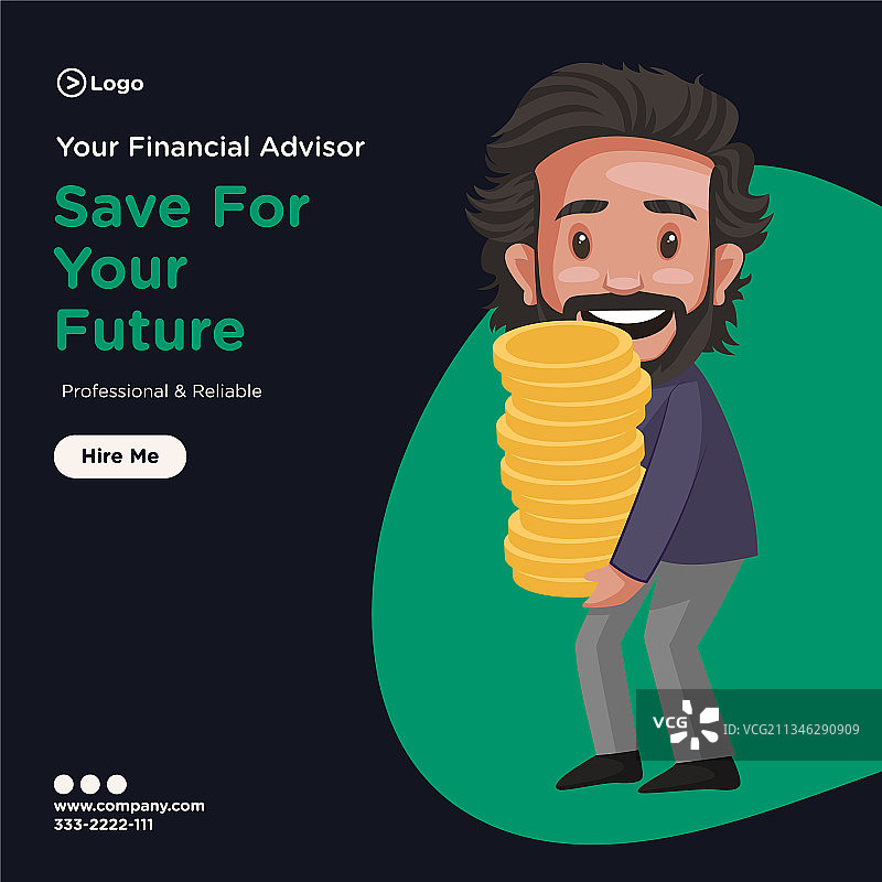 您的财务顾问banner设计图片素材
