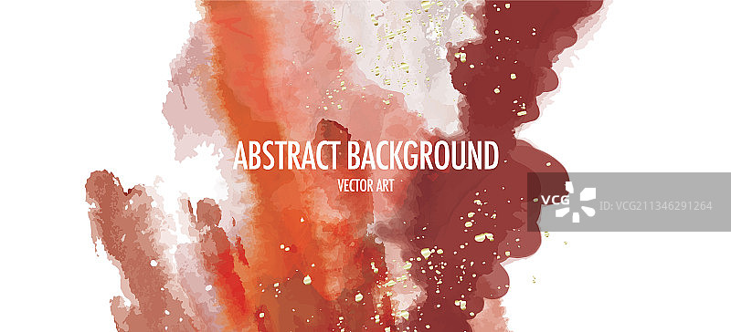 锈色背景大地色米色水彩图片素材