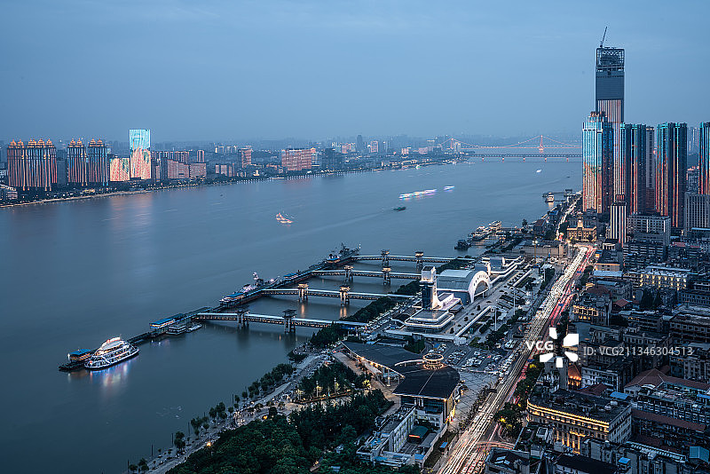 武汉江汉关码头图片素材