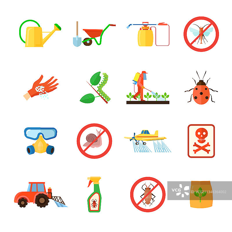 农药图标集图片素材