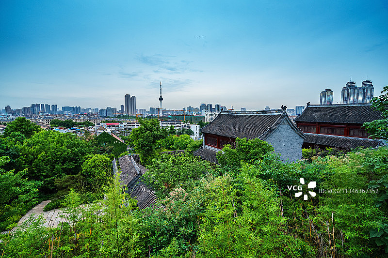 云龙书院+江苏省徐州市云龙区云龙山西麓图片素材