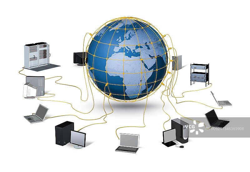 互联网概念艺术作品图片素材