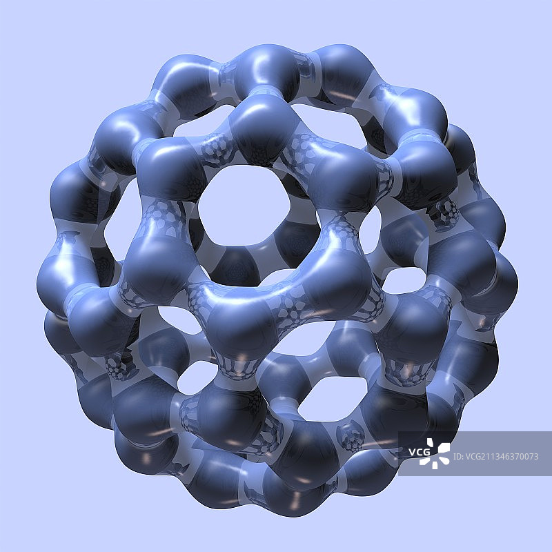 巴克敏斯特富勒烯分子图片素材