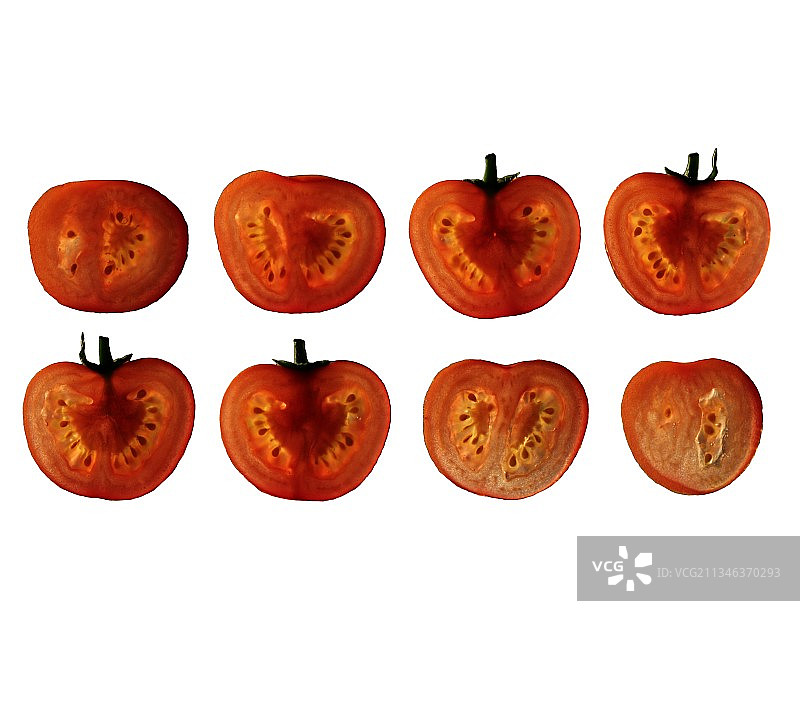 番茄切片图片素材