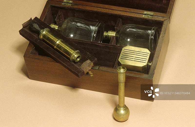 19世纪的拔罐套装图片素材