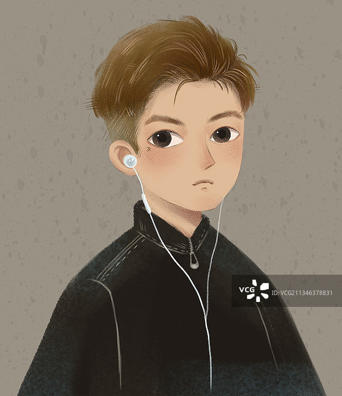 儿插美男子图片素材