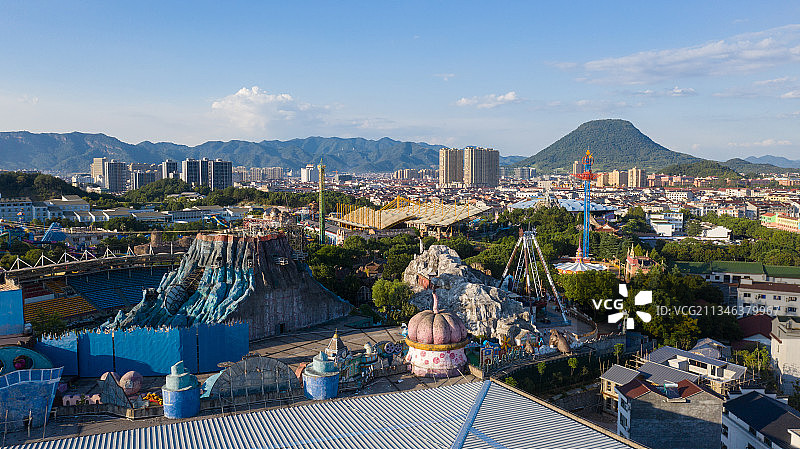 浙江东阳市横店景区梦幻谷图片素材