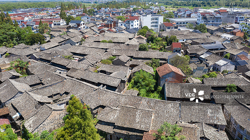 浙江仙居县皤滩古镇风光图片素材