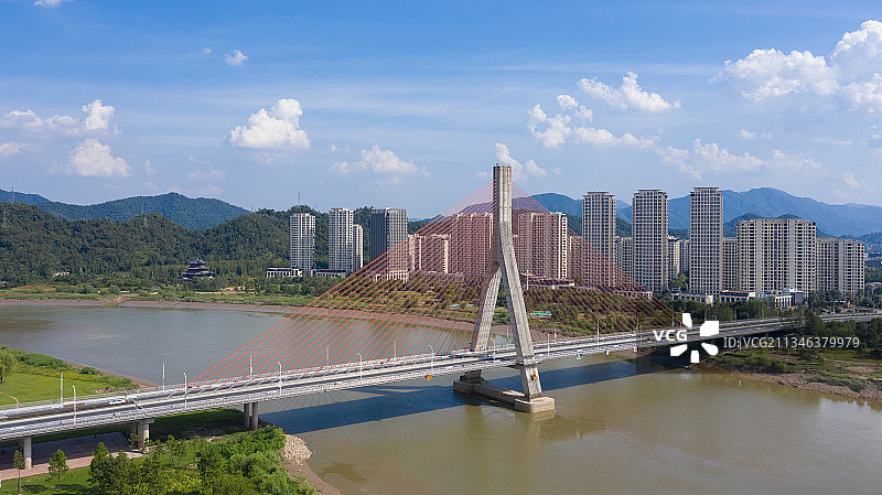 浙江临海市临海大桥图片素材