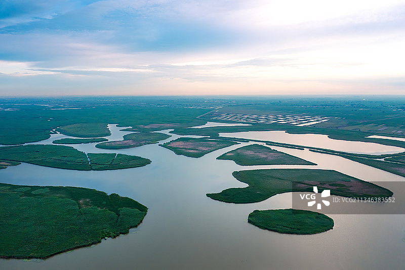 呼和浩特哈素海文化旅游区风光图片素材