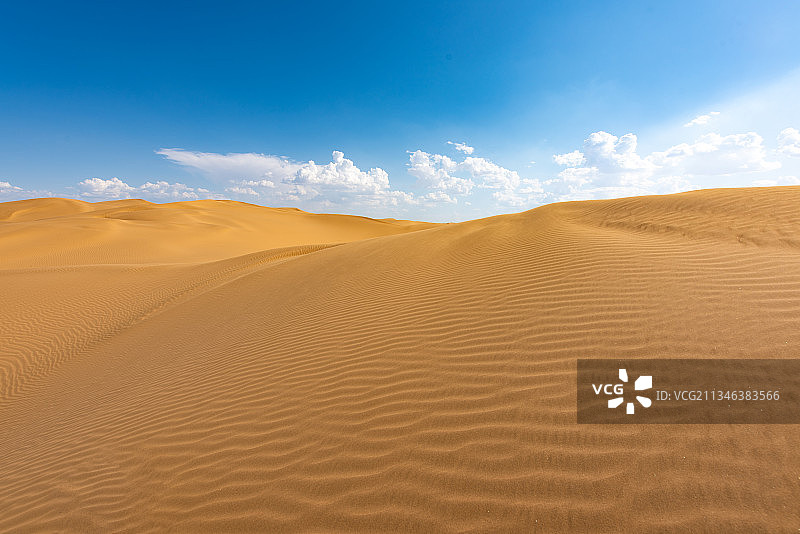 库布齐沙漠纹理图片素材