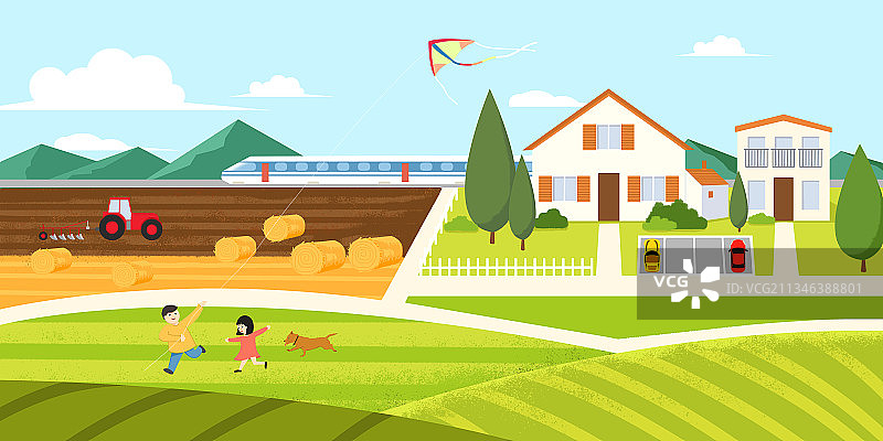 乡村振兴图片素材