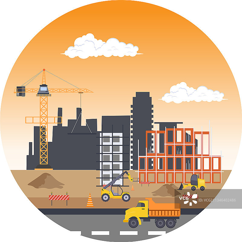 建筑建造图片素材