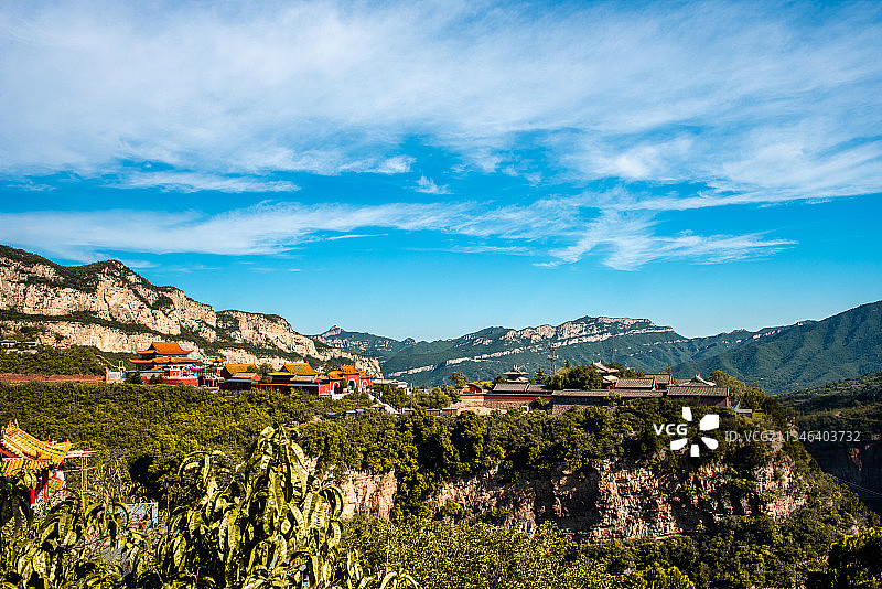 石家庄井陉 张家湾景区 苍岩山景区图片素材