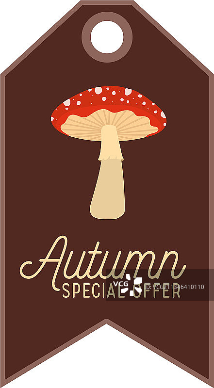 秋季促销标签图片素材